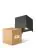 Multipack 4x D'Lite Wall Light Elingen Aluminium Black Up & Down 4.9W 480lm - 830 Warm White | IP65 - Light Sensor